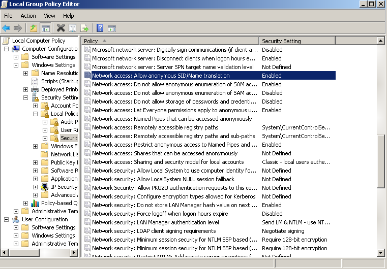 Blog Yessah Adam: Solusi Tidak Bisa Login Ke Windows Server dari Windows 7